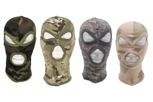 Passamontagna militare fori - 3,