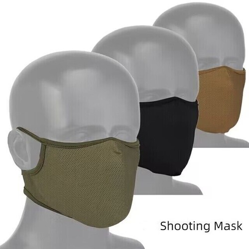 Maschera mezza viso - mezza,