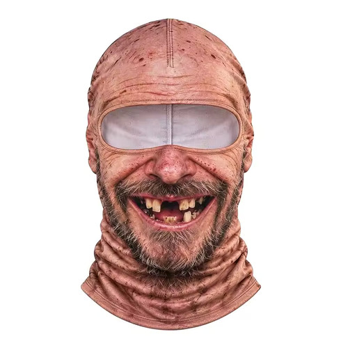 Passamontagna divertente - passamontagna, 3d